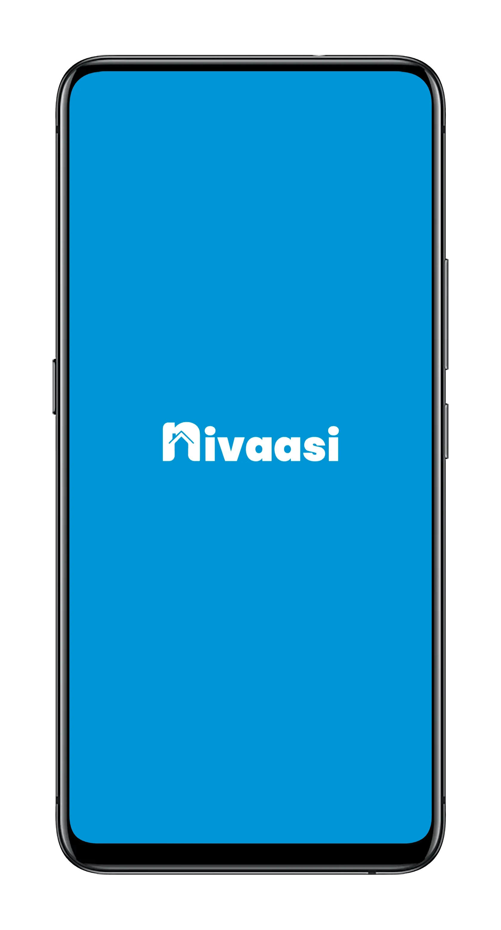 Nivaasi mobile app screen showing property management features